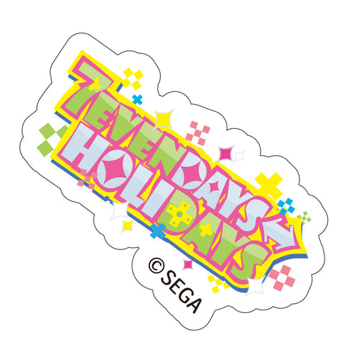 『オンゲキ』フレークステッカー 7EVENDAYS⇔HOLIDAYS